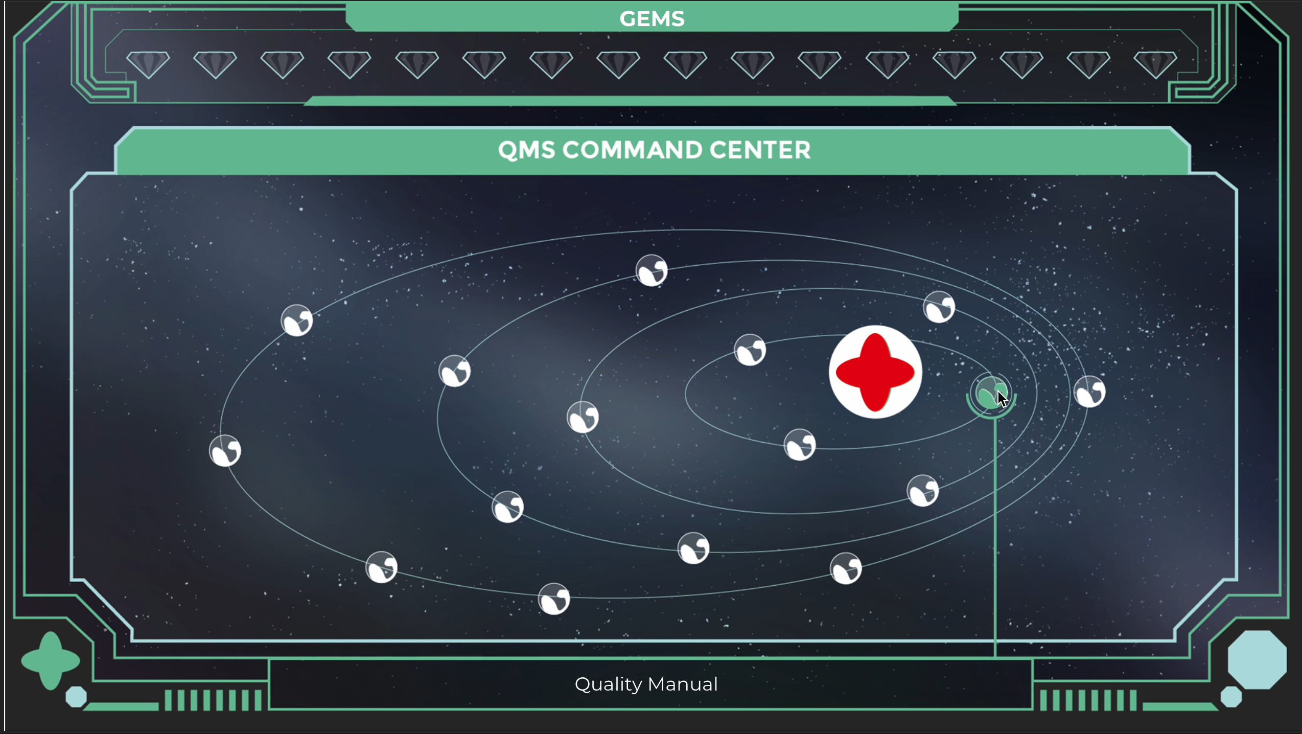 Image based hotspot knowledge check developed using Articulate Storyline, integrated using Articulate Rise 360